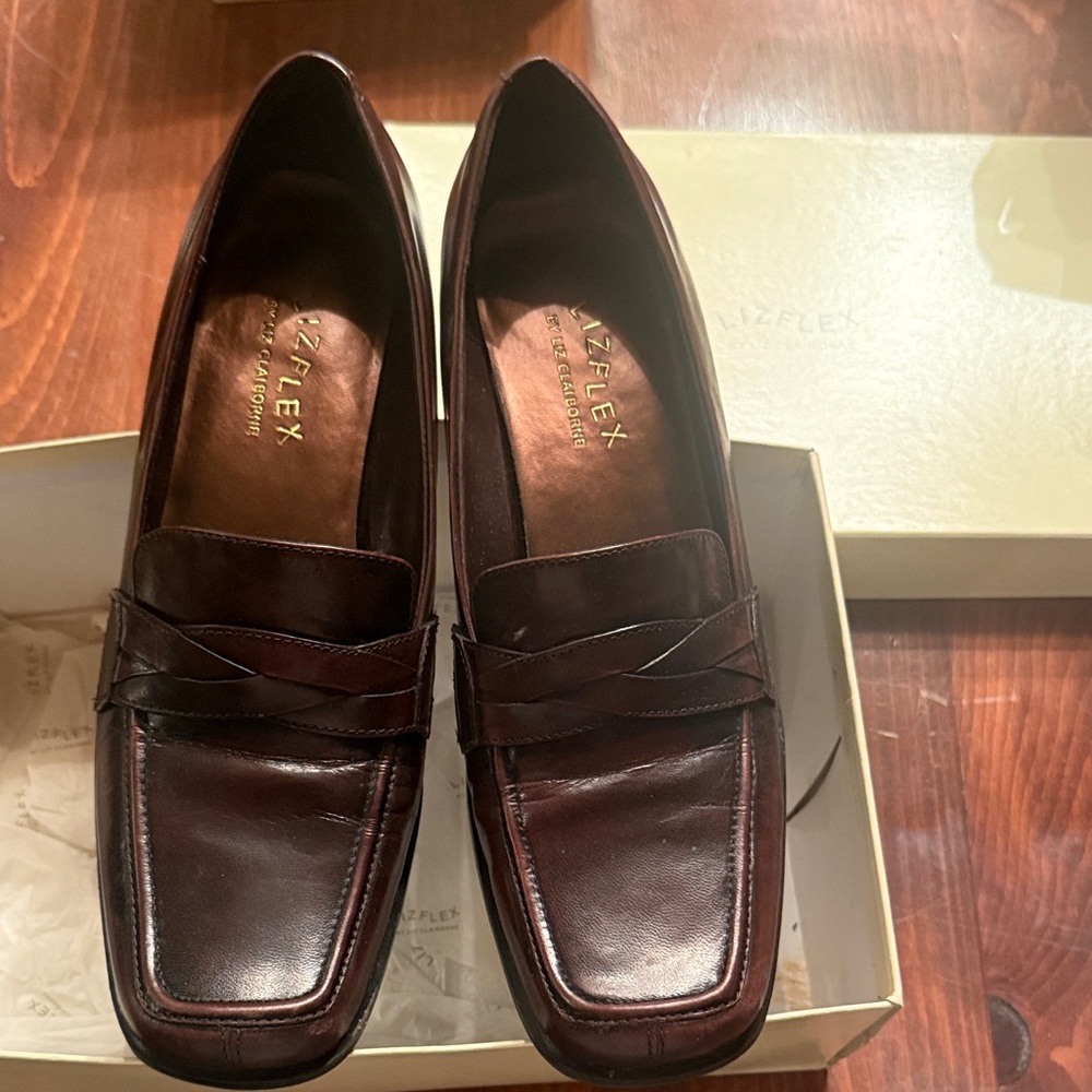 Liz Claiborne Dark Brown Heels